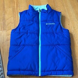 Reversible Columbia puffy vest